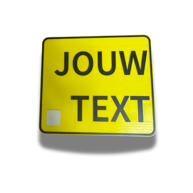 Aangepast Kenteken bromplaat - decoratie