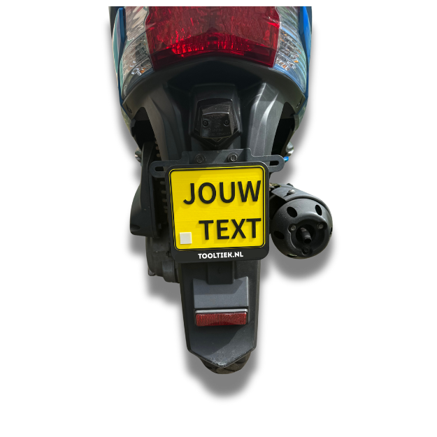 Aangepast Kenteken bromplaat - decoratie