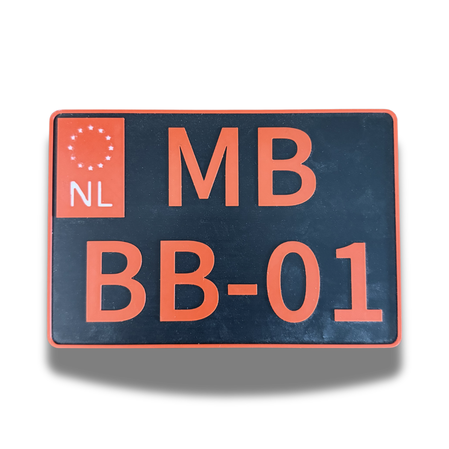 Rood Motor Fun Kenteken
