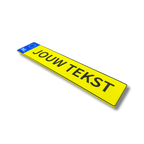 Custom kentekenplaat