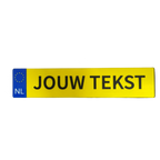 Custom kentekenplaat