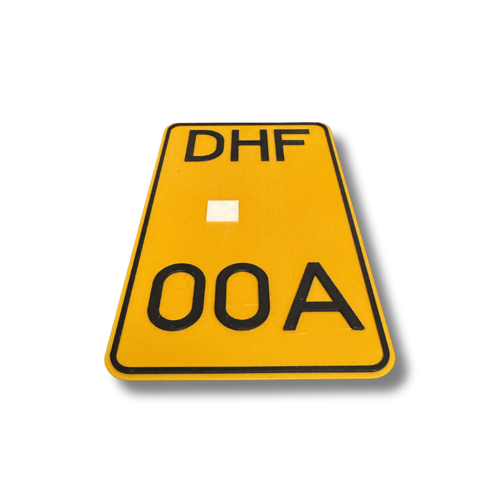 Custom Kenteken (Brommer)