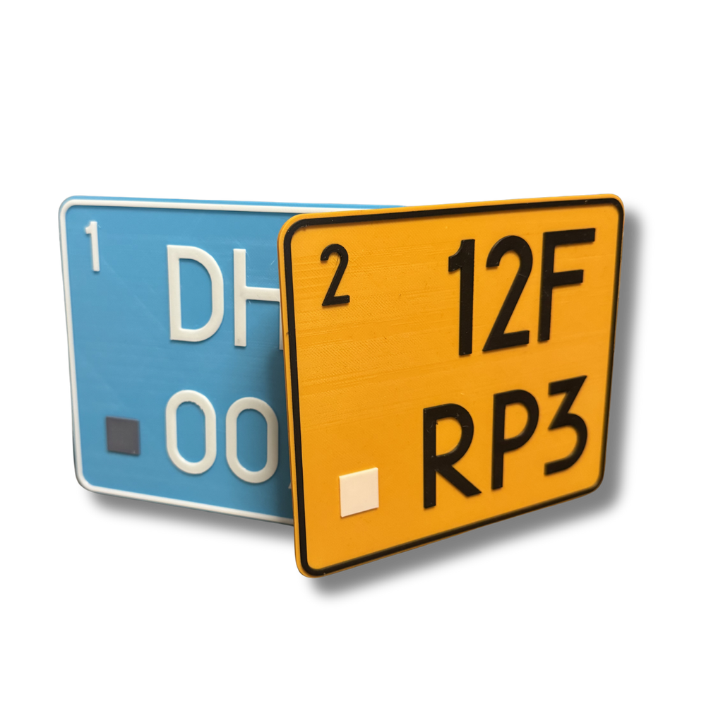 Custom Kenteken (Brommer)