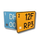 Custom Kenteken (Brommer)